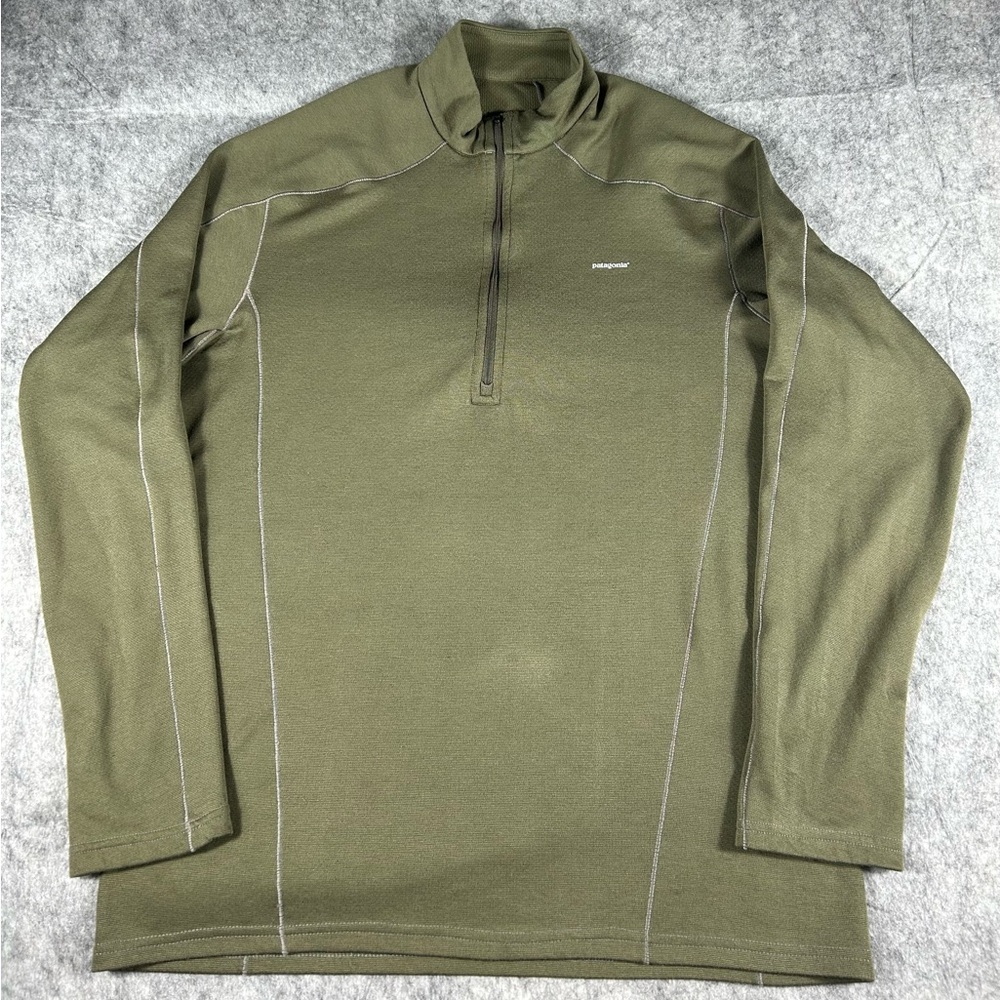 Patagonia Capilene 3 Polartec Base Layer Size Large Green